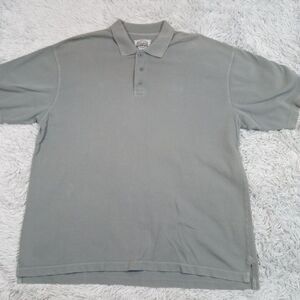 Cabela's Shirt Mens XL Green Polo Collared Career Golf‎ Outdoors Pebble Texture